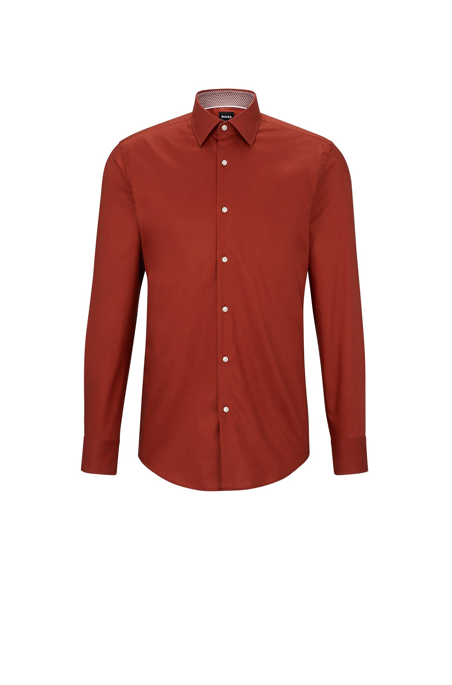 HORS LIGNE // MEDIUM RED // BUSINESS SHIRTS H-HANK-KENT-C3-214