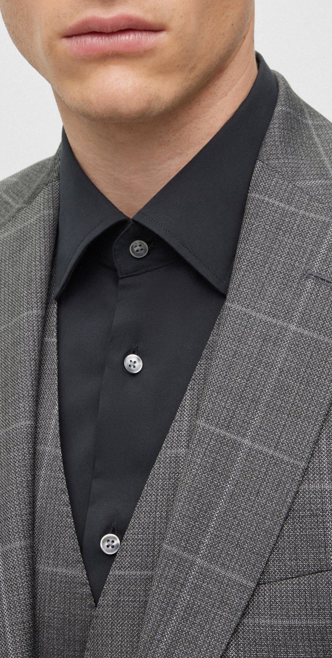 Jeckson wool suit - Silver