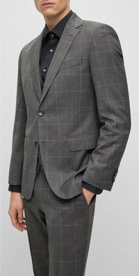 Jeckson wool suit - Silver