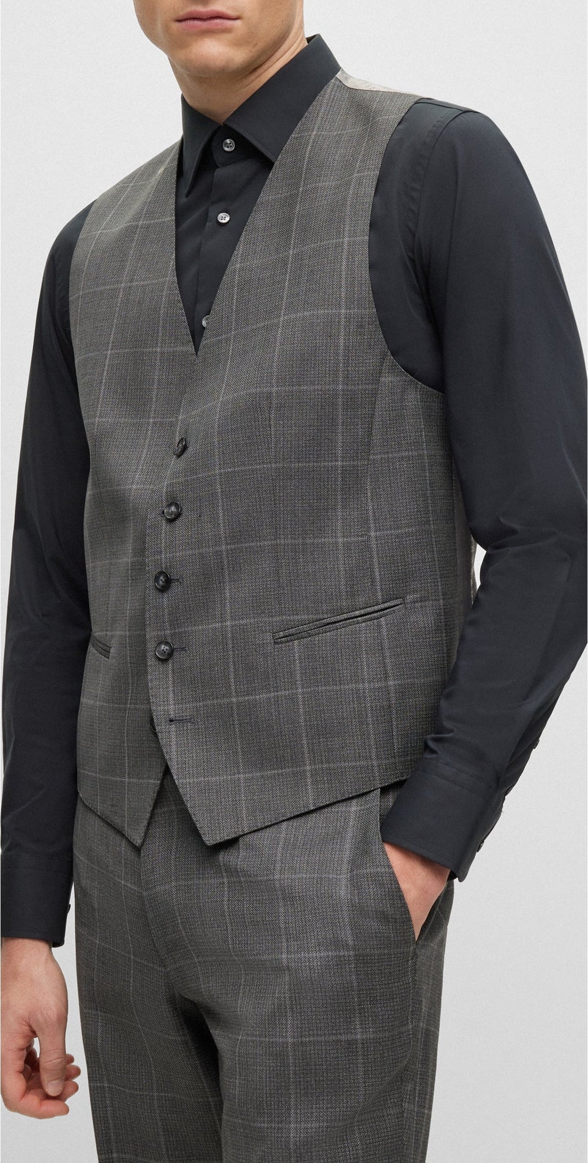 Jeckson wool suit - Silver