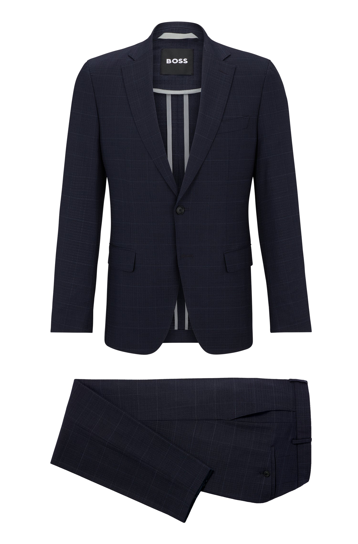 DARK BLUE // BUSINESS SUITS P-HUGE-2PCS-233