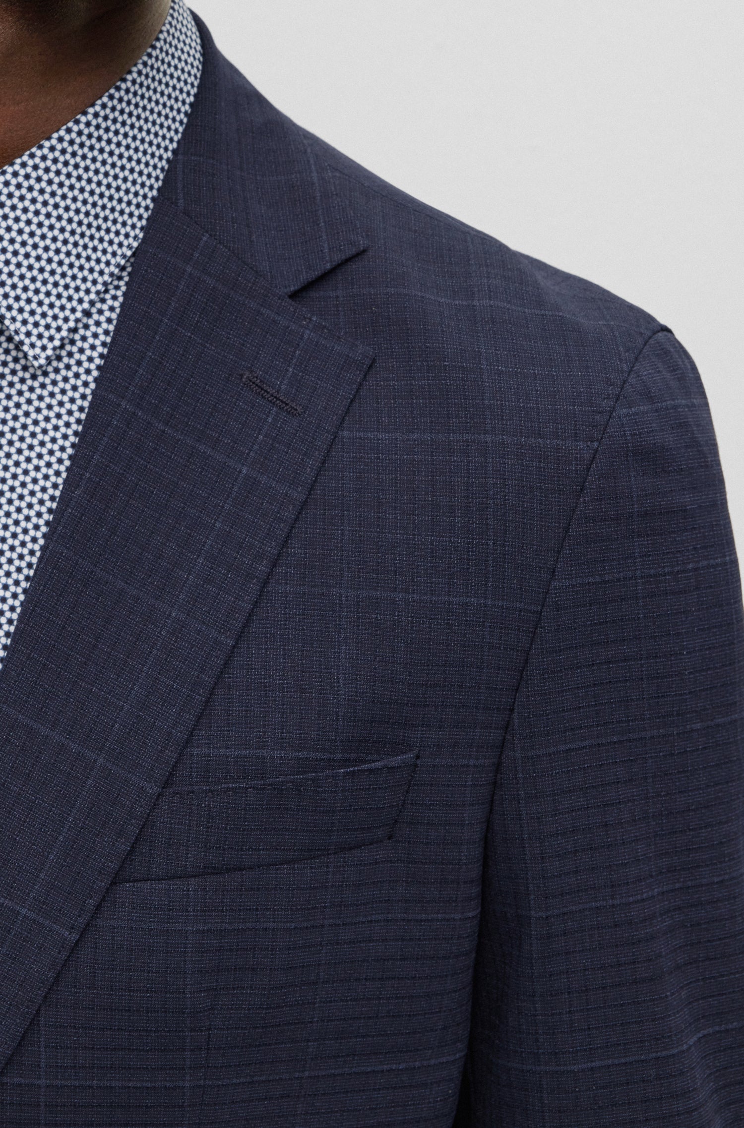 DARK BLUE // BUSINESS SUITS P-HUGE-2PCS-233