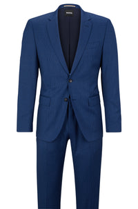 Costume deux pièces Huge en laine - Dark Blue