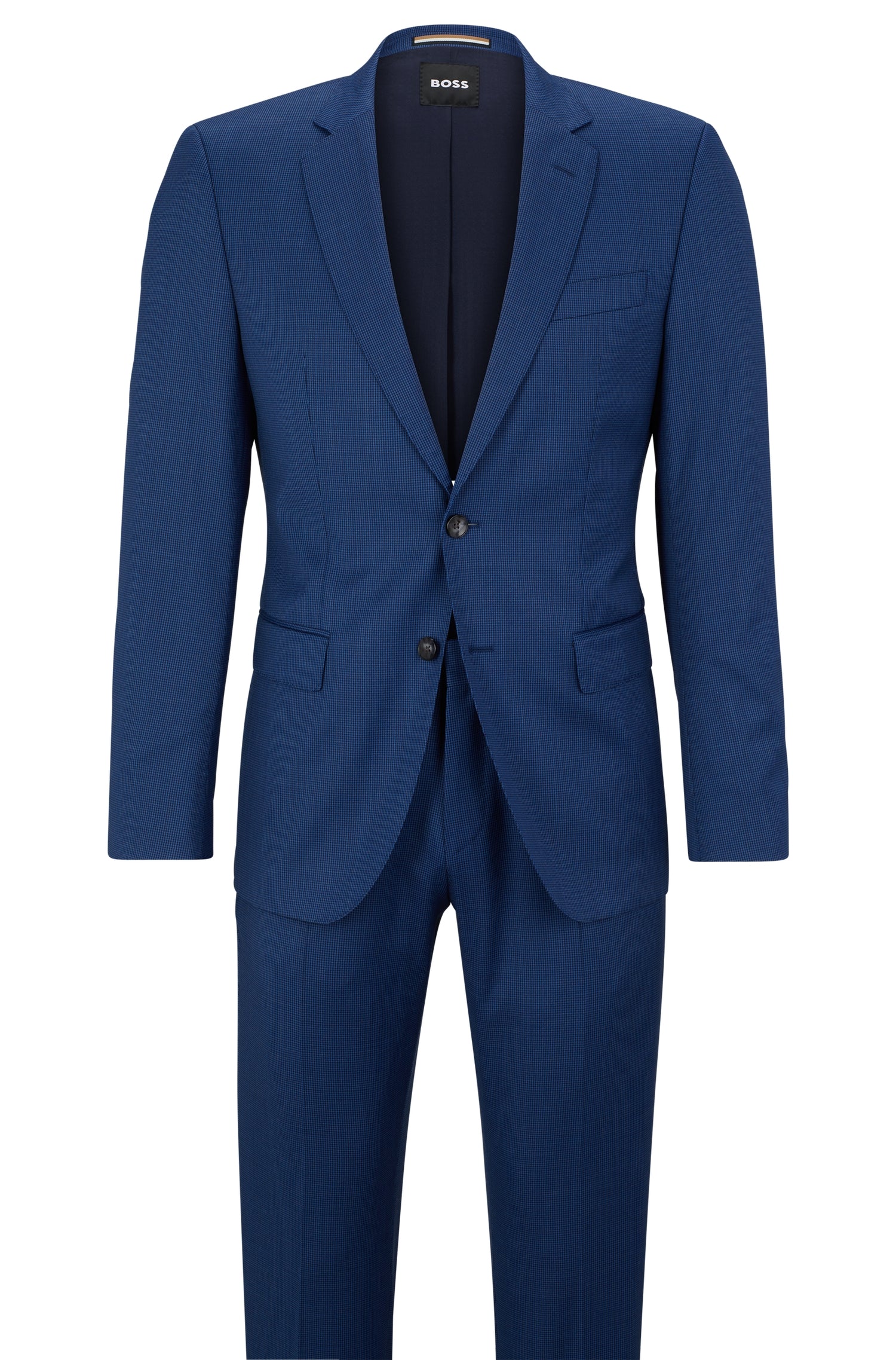Costume deux pièces Huge en laine - Dark Blue