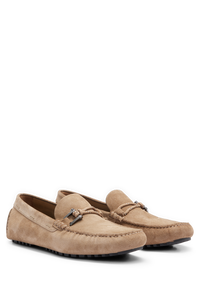 Mocassins Driver en cuir - Medium Beige