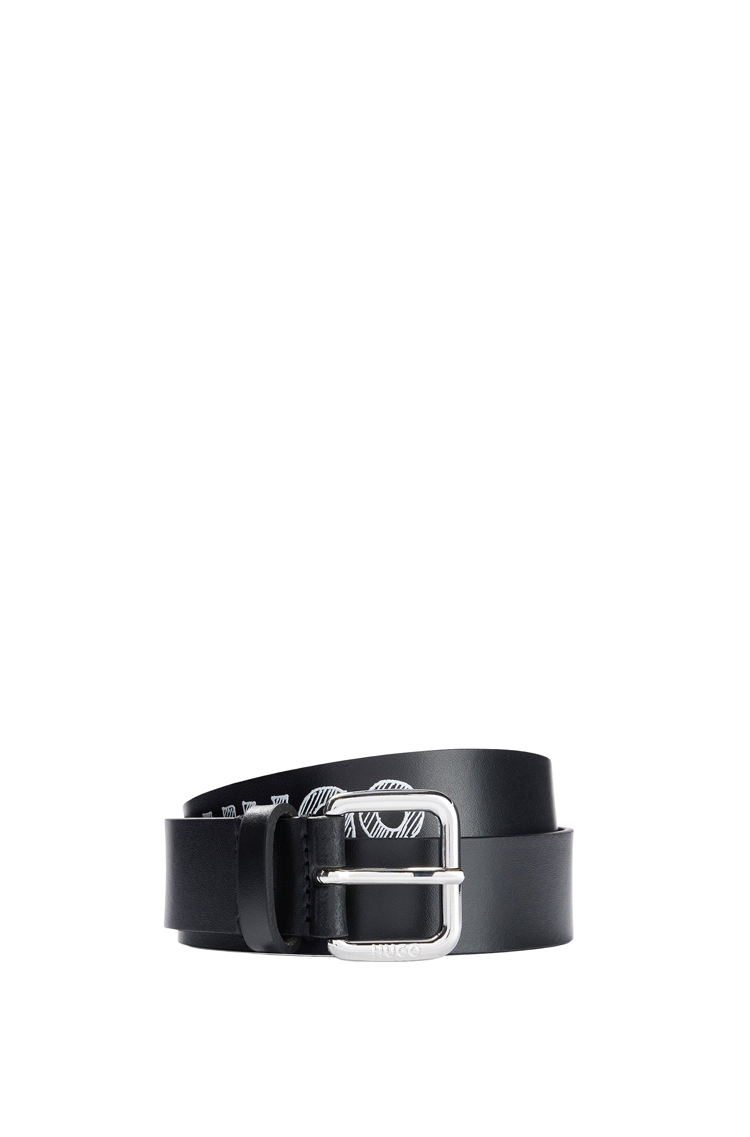 Eve leather belt - Black