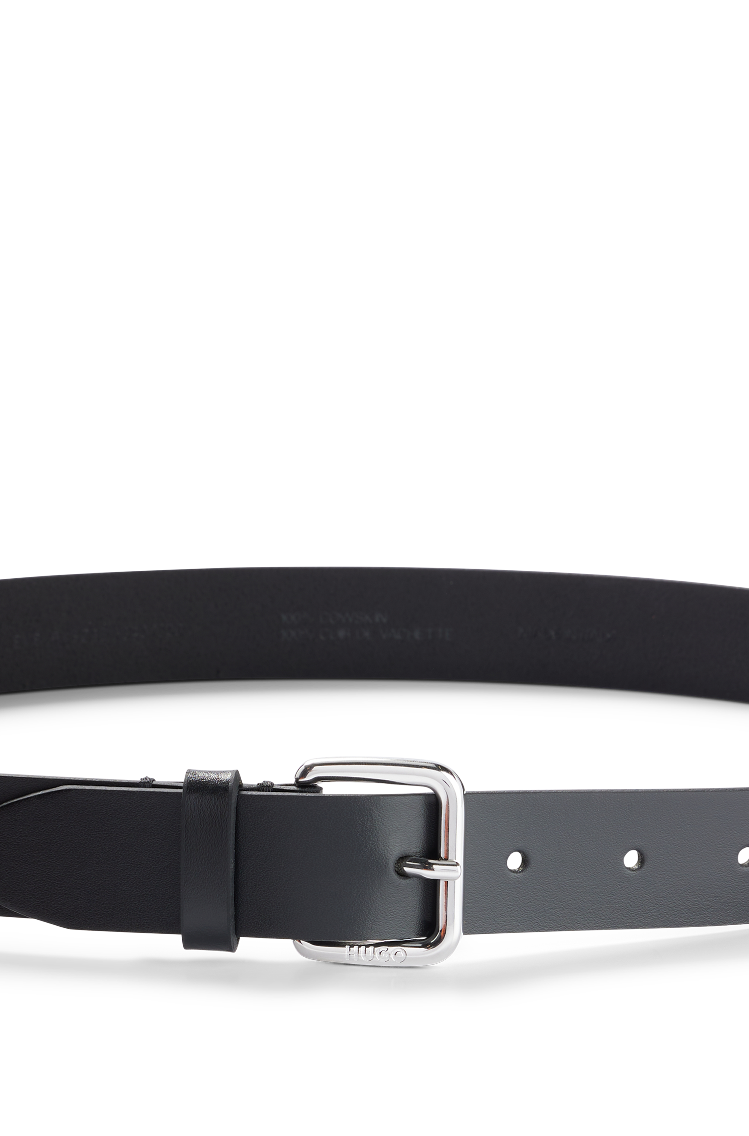 Eve leather belt - Black