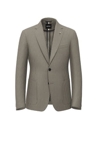Veste de costume Hanry à simple boutonnage - Medium Beige