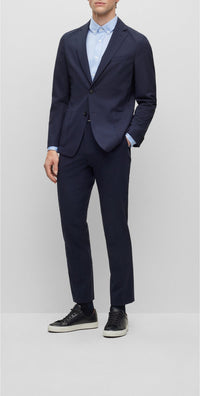Hanry wool blazer - Dark Blue