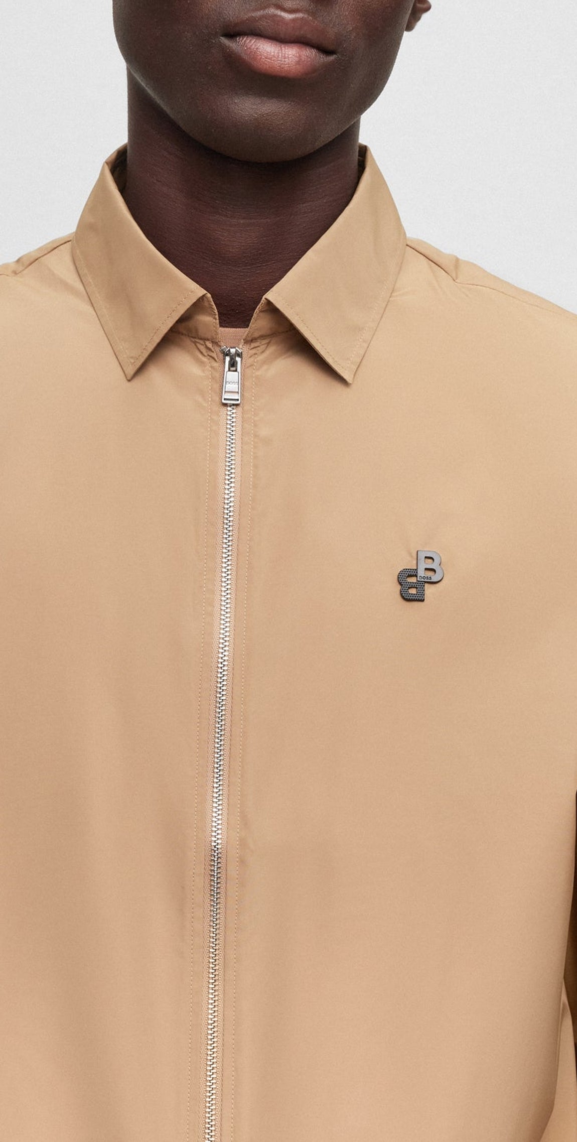 Olson zip jacket - Medium Beige