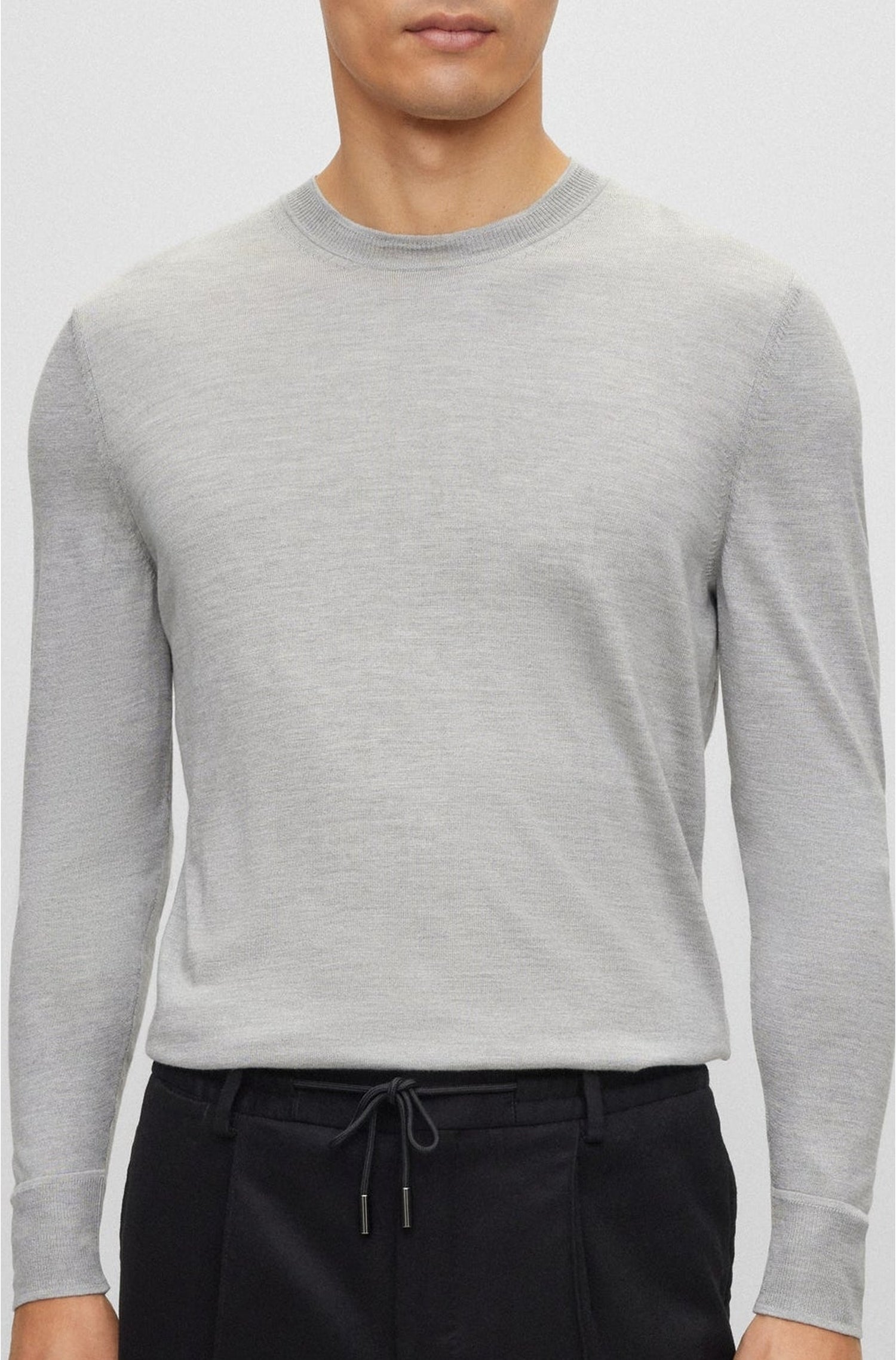 Pull Ottano en soie - Silver