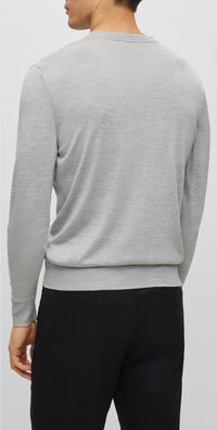 Ottano silk jumper - Silver