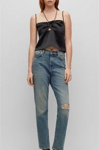 Jean à coupe décontractée - Medium Blue