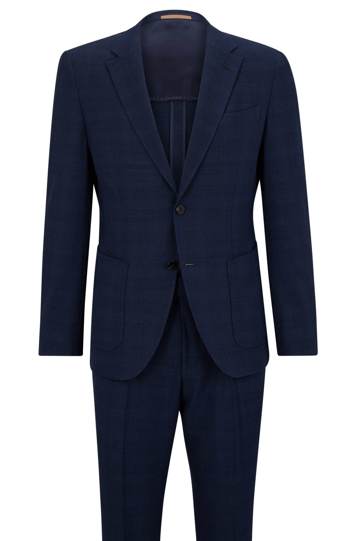 Costume deux pièces Heston en laine - Open Blue