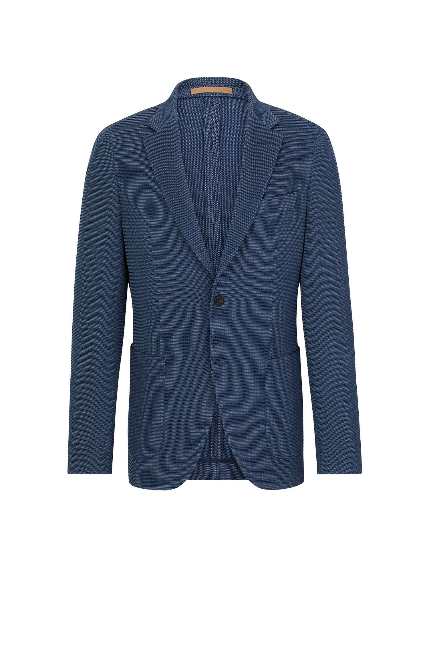 Veste de costume Heston en laine - Open Blue