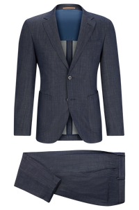 DARK BLUE // SUITS L-HESTON-2PCS-233