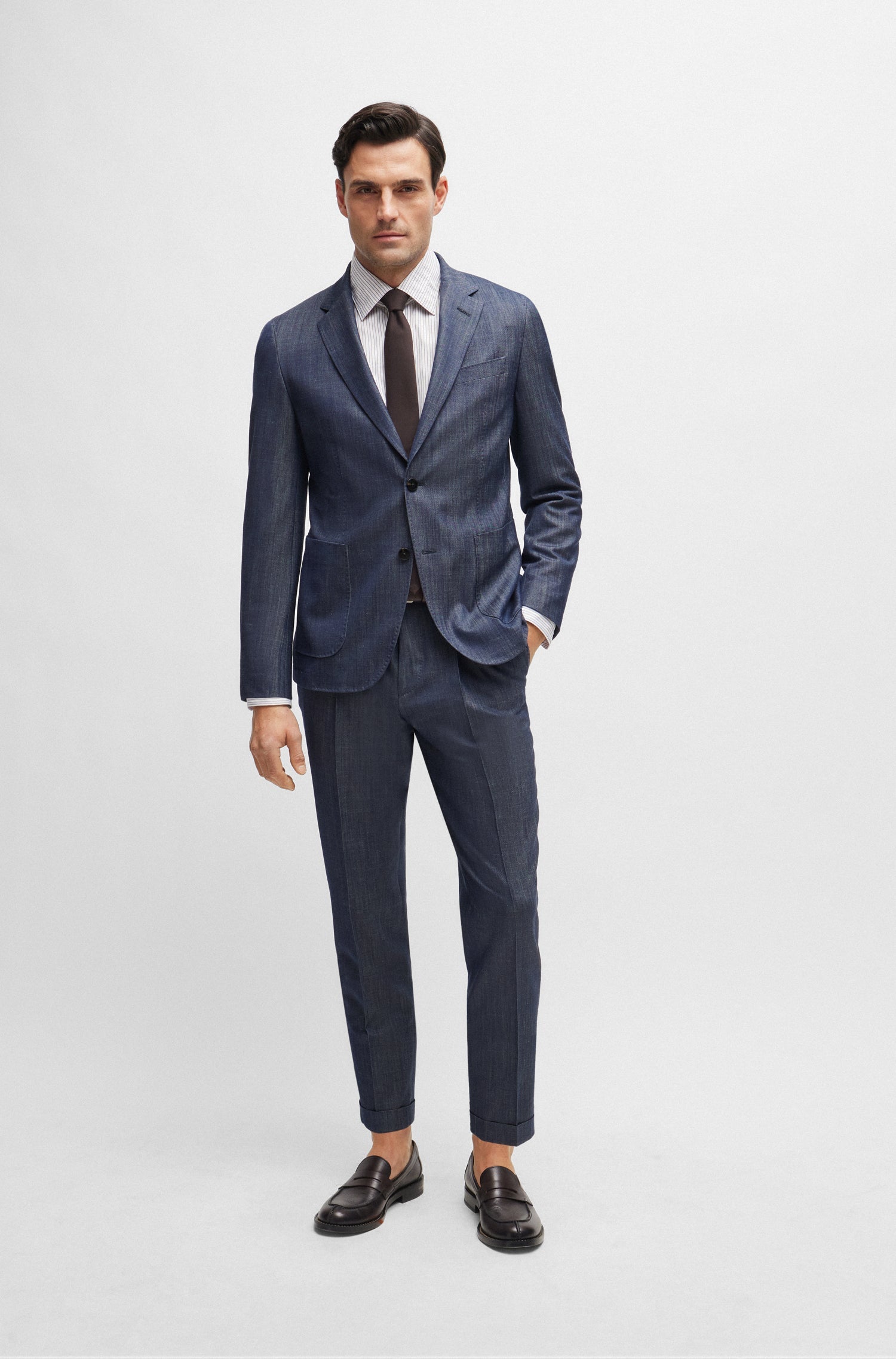 DARK BLUE // SUITS L-HESTON-2PCS-233