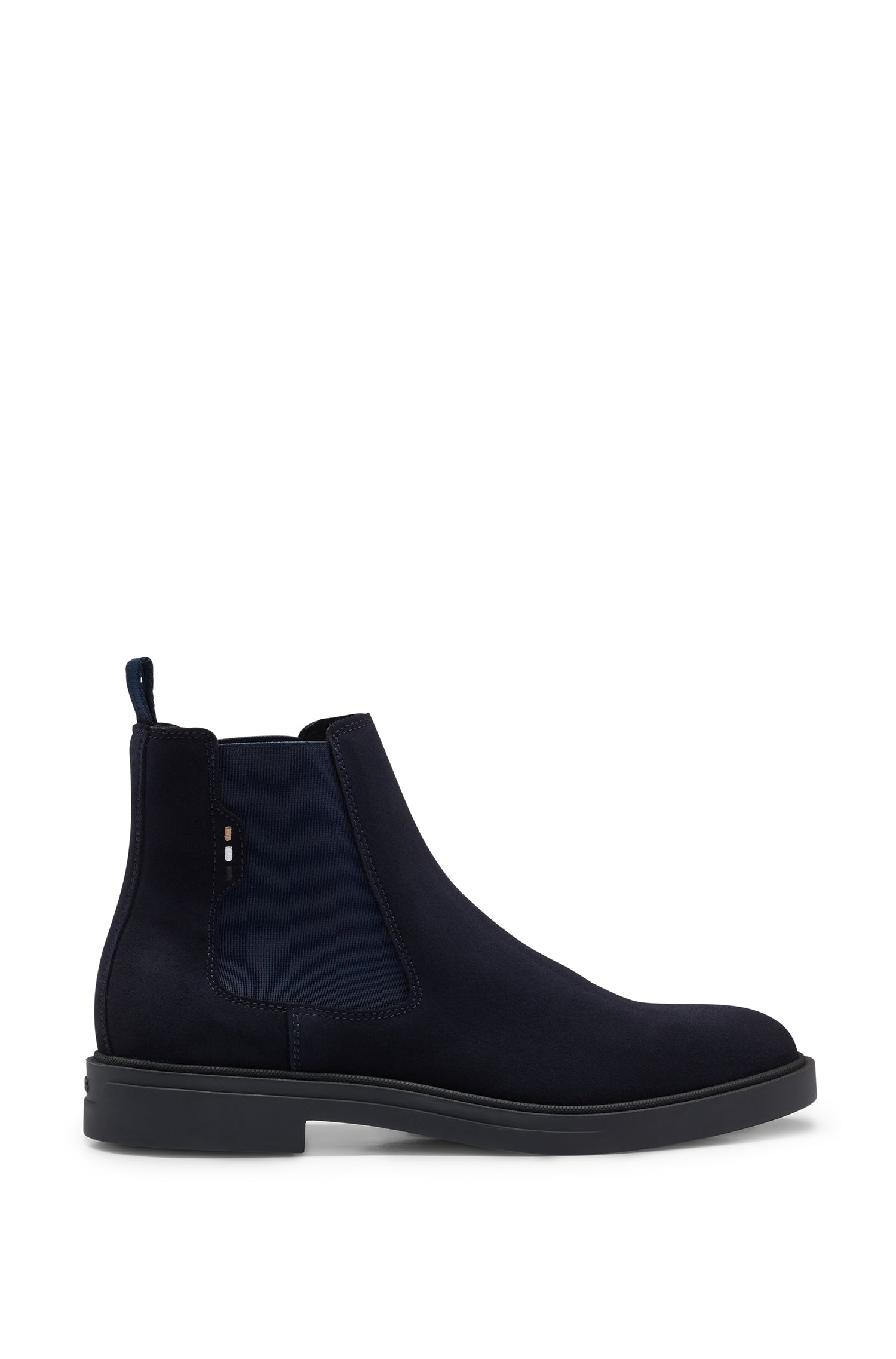 Calev leather boots - Dark Blue