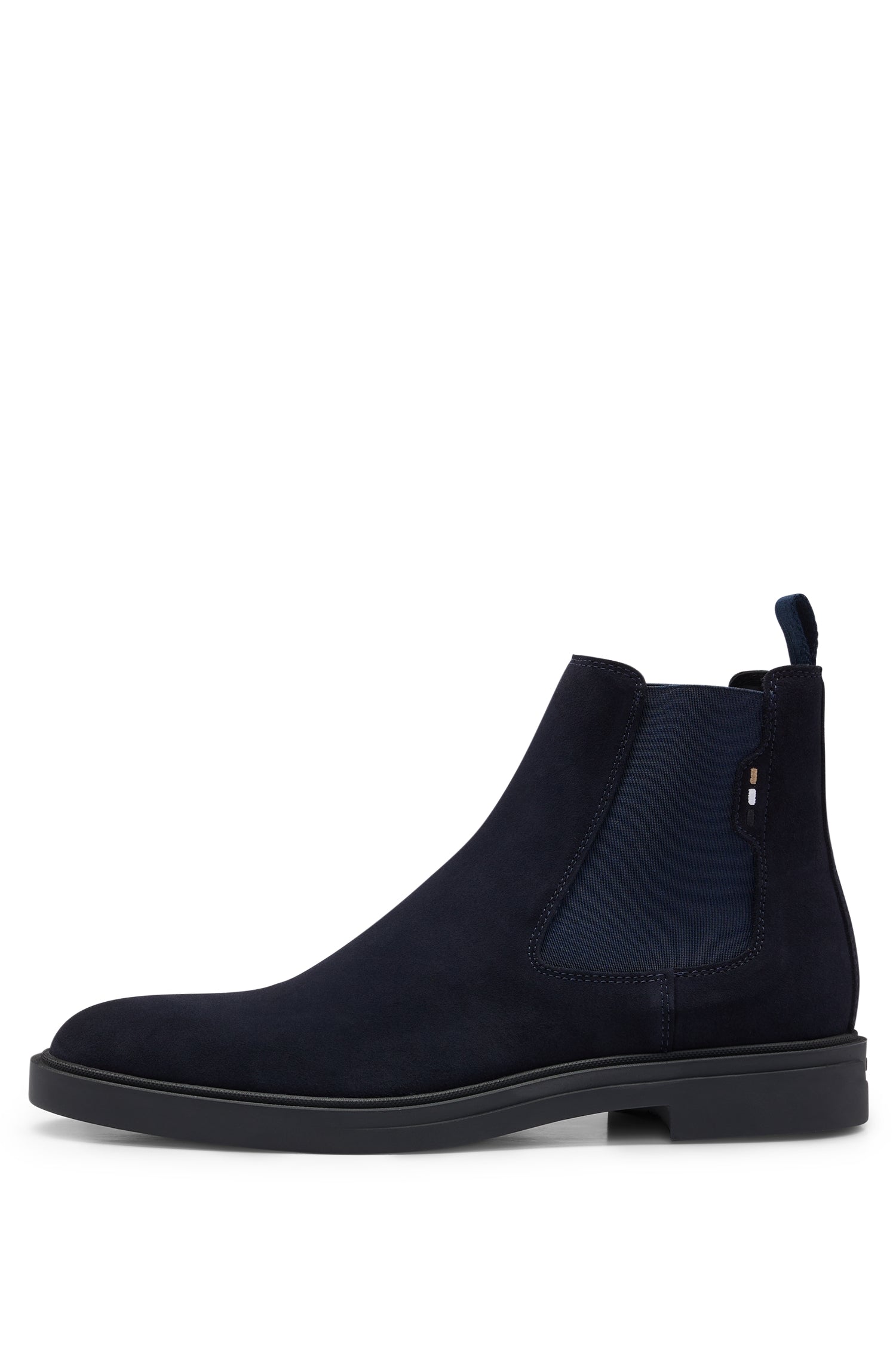 Calev leather boots - Dark Blue