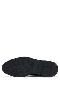Calev leather boots - Dark Blue