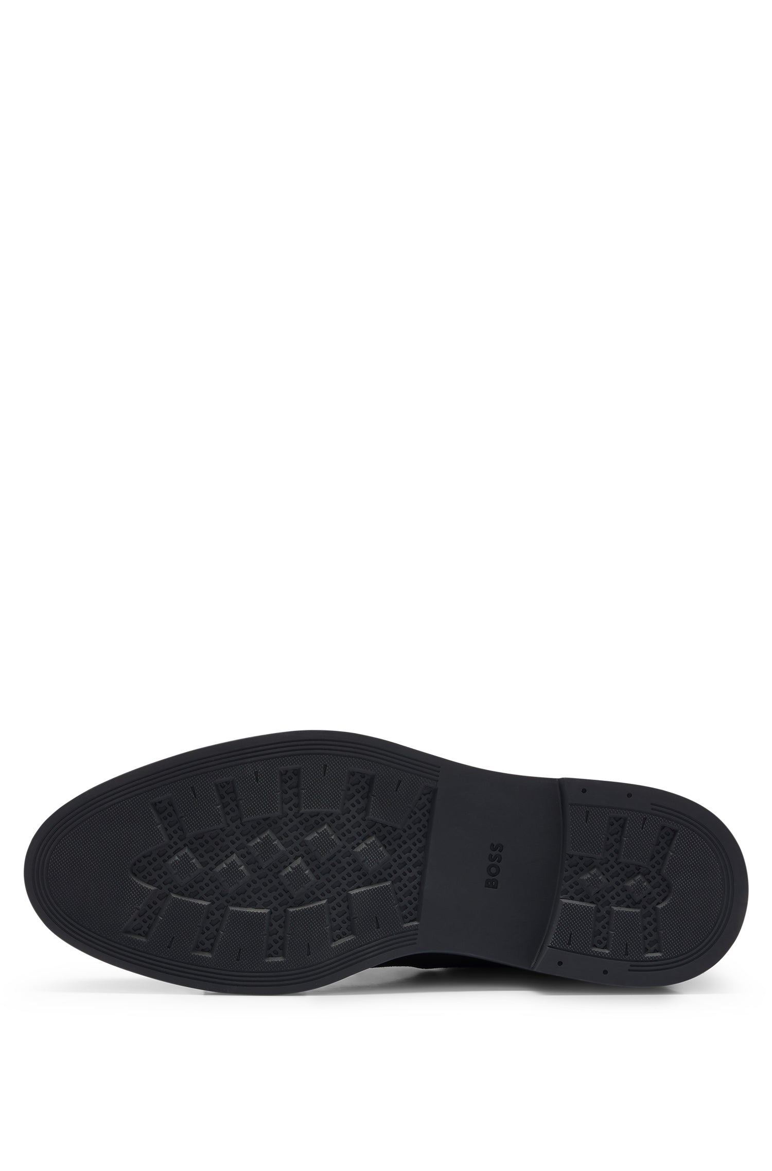 Calev leather boots - Dark Blue