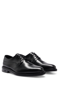 Larry leather Derbies - Black
