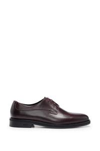 Larry leather Derbies - Dark Red