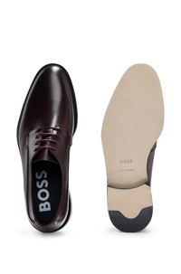 HORS LIGNE // DARK RED // BUSINESS LACE-UPS LARRY-L_DERB_LT