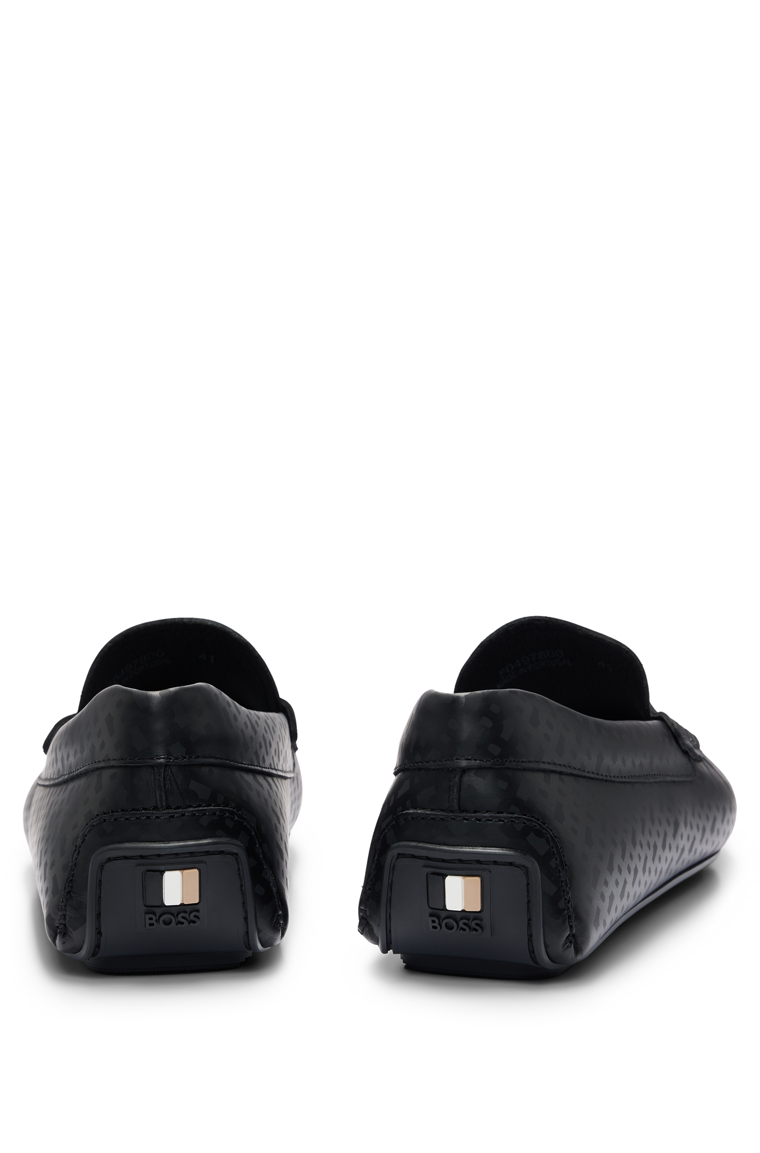 Noel leather loafers - Black