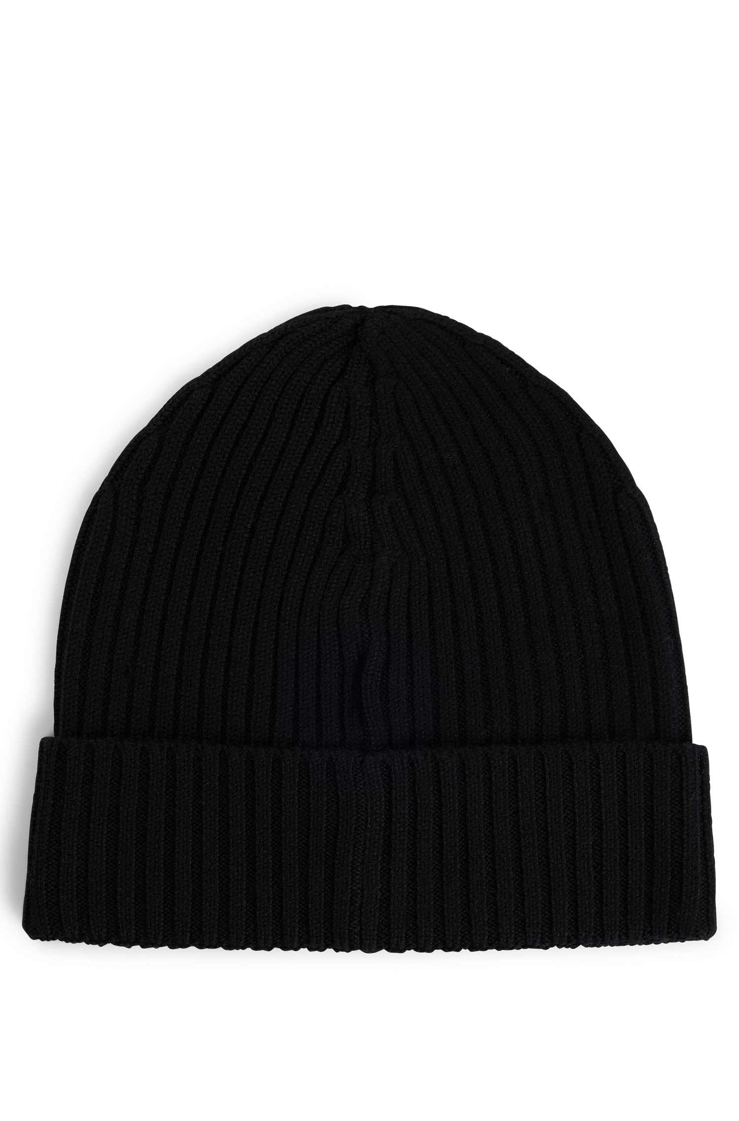 BLACK // KNITTED BEANIE LARA_HAT