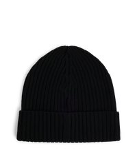 BLACK // KNITTED BEANIE LARA_HAT
