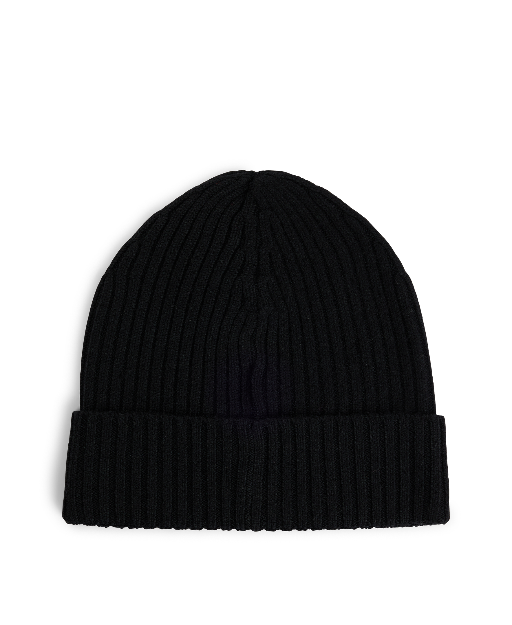 BLACK // KNITTED BEANIE LARA_HAT