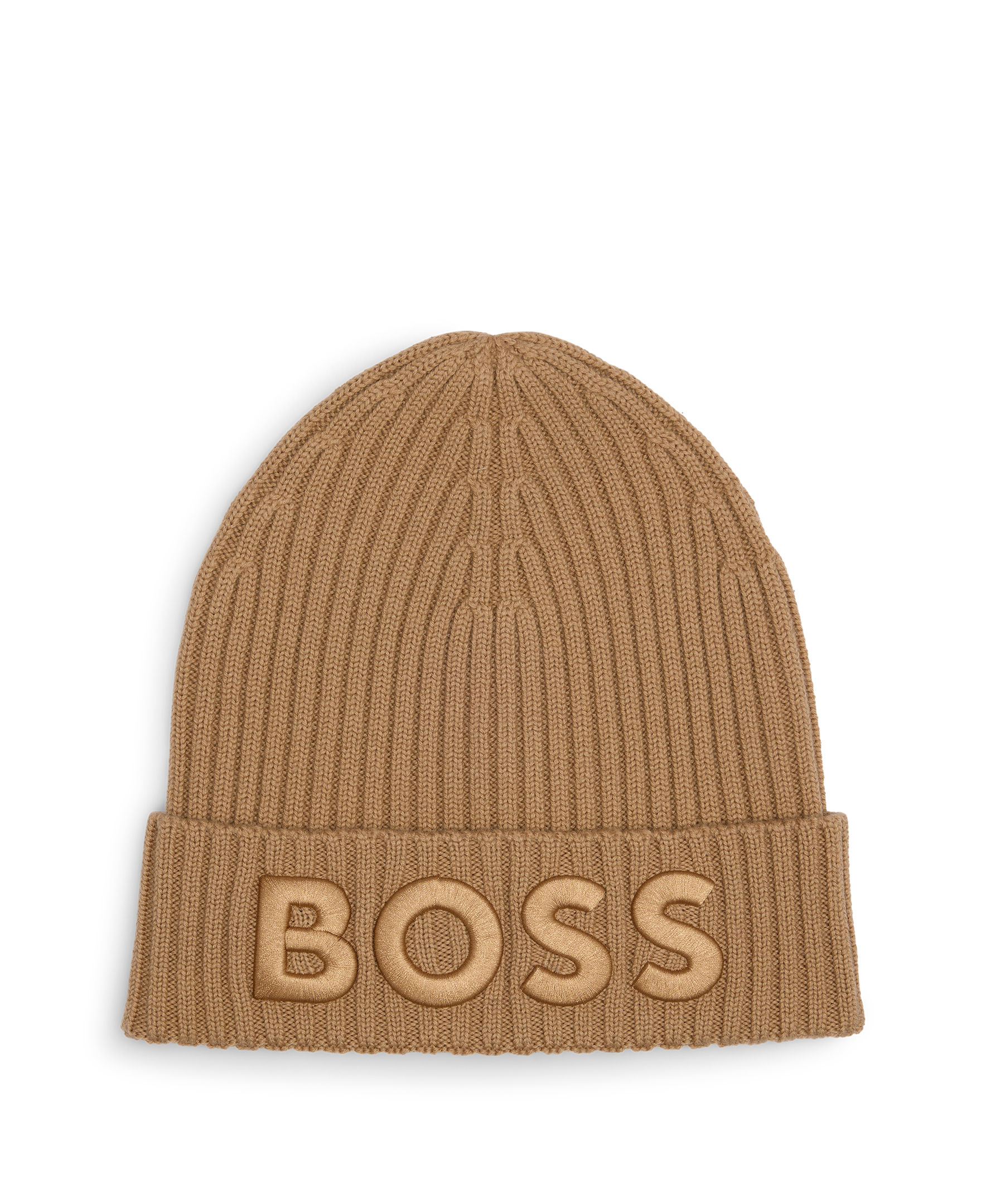 MEDIUM BEIGE // KNITTED BEANIE LARA_HAT