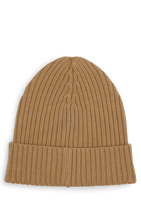 MEDIUM BEIGE // KNITTED BEANIE LARA_HAT