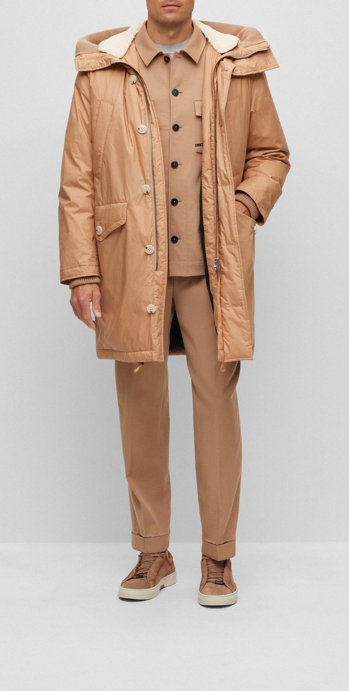 MEDIUM BEIGE // CASUAL JACKETS L-CAMIN