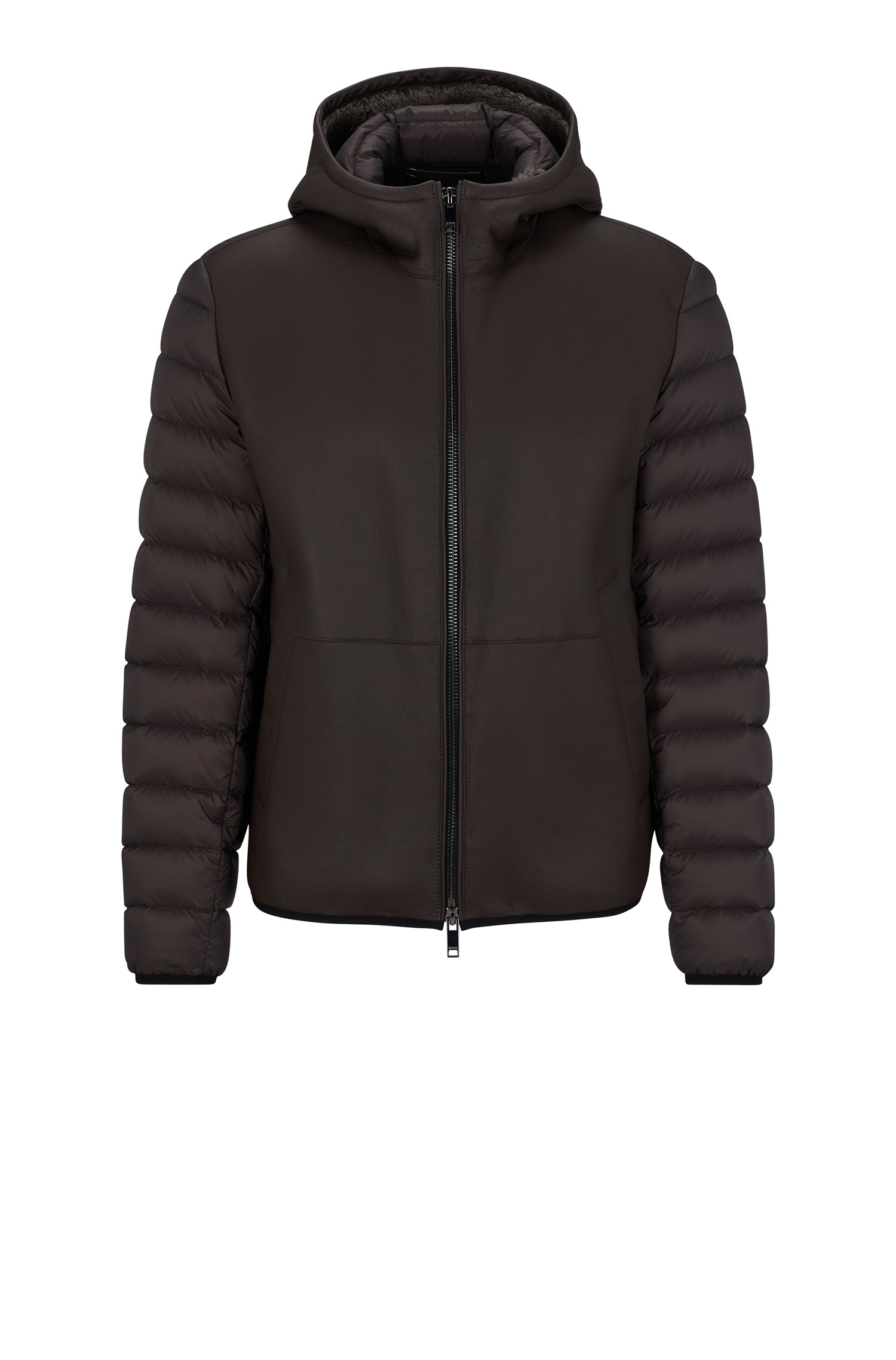 Veste Musto en cuir - Dark Brown