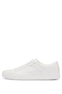 Futurism leather trainers - White