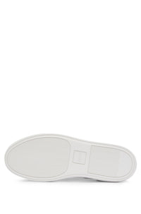 Futurism leather trainers - White