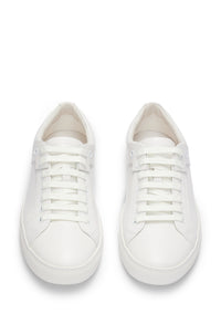 Futurism leather trainers - White