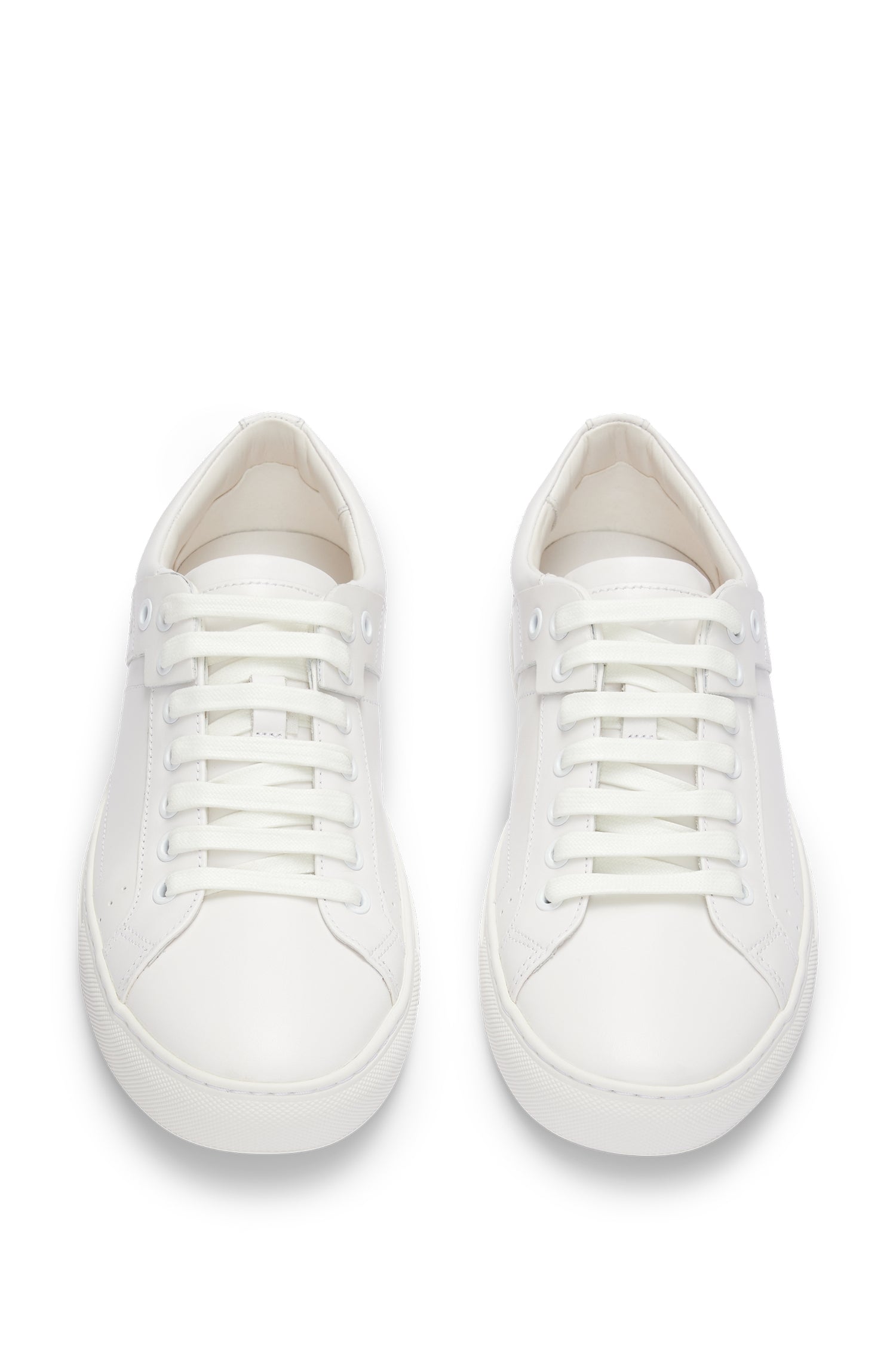 Futurism leather trainers - White