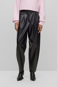 BLACK // CASUAL TROUSERS HESIZILA-1