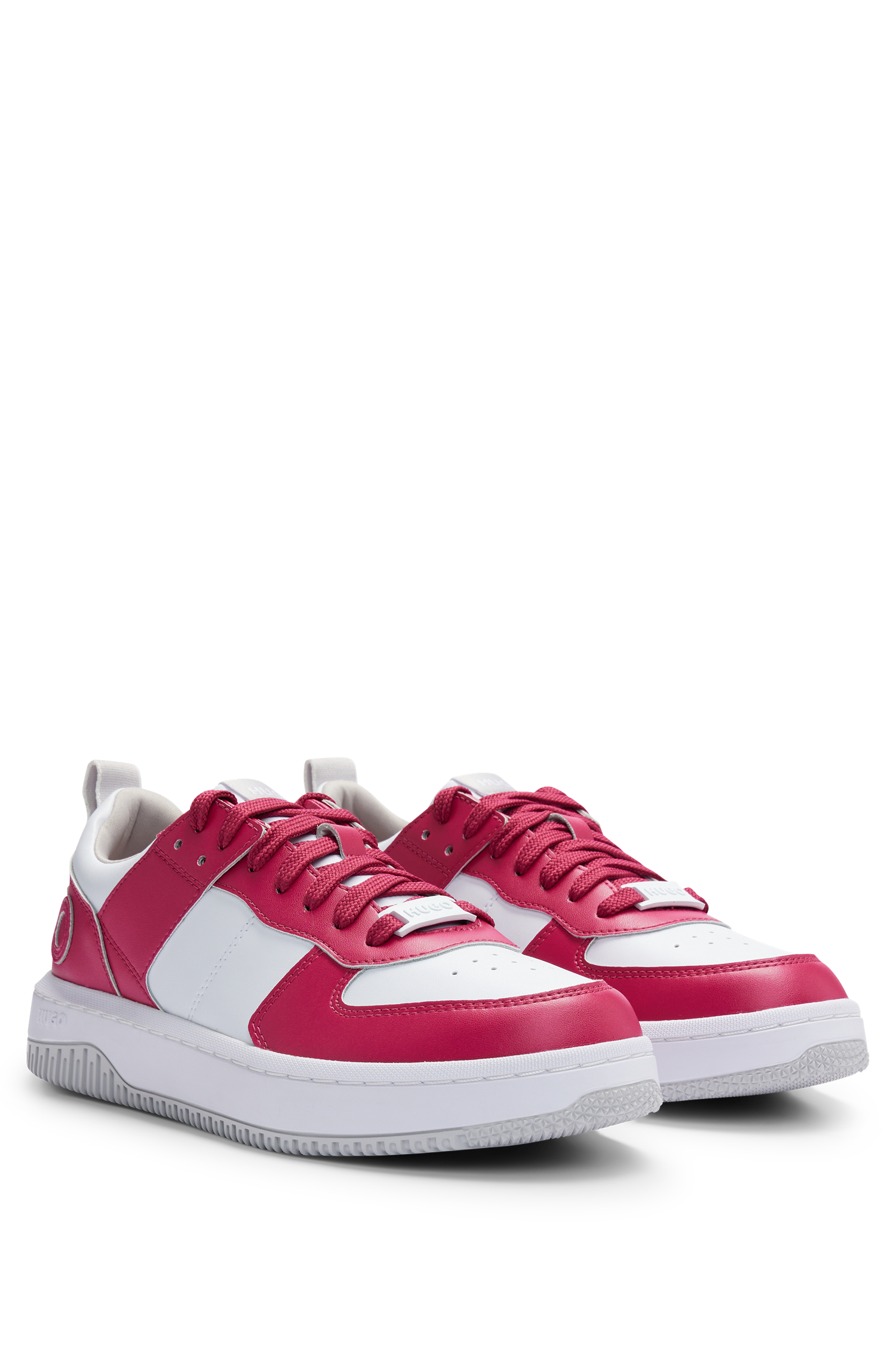 Kilian leather trainers - Open Pink