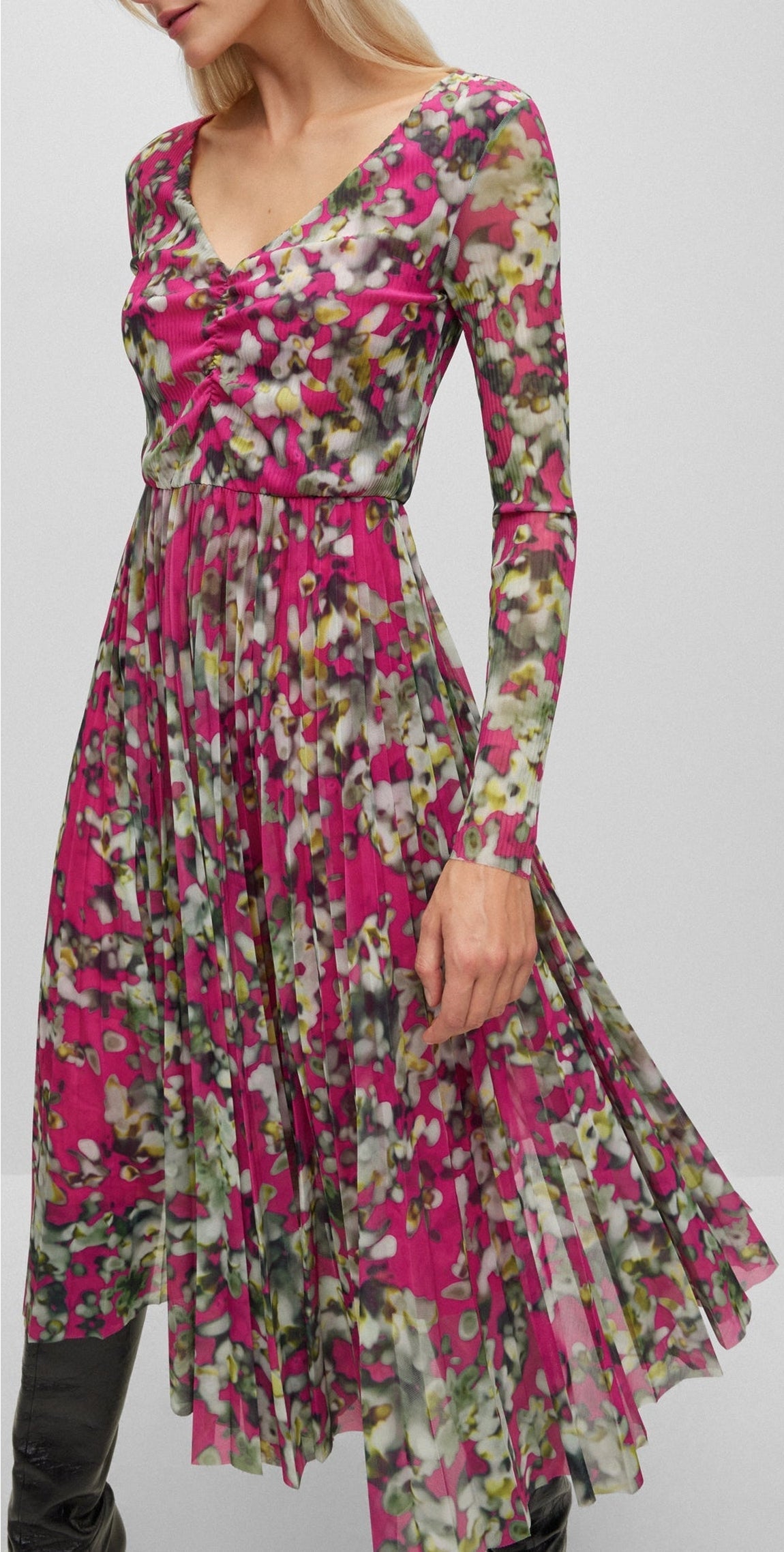 OPEN MISCELLANEOUS // JERSEY DRESSES ERLISSI_AOP