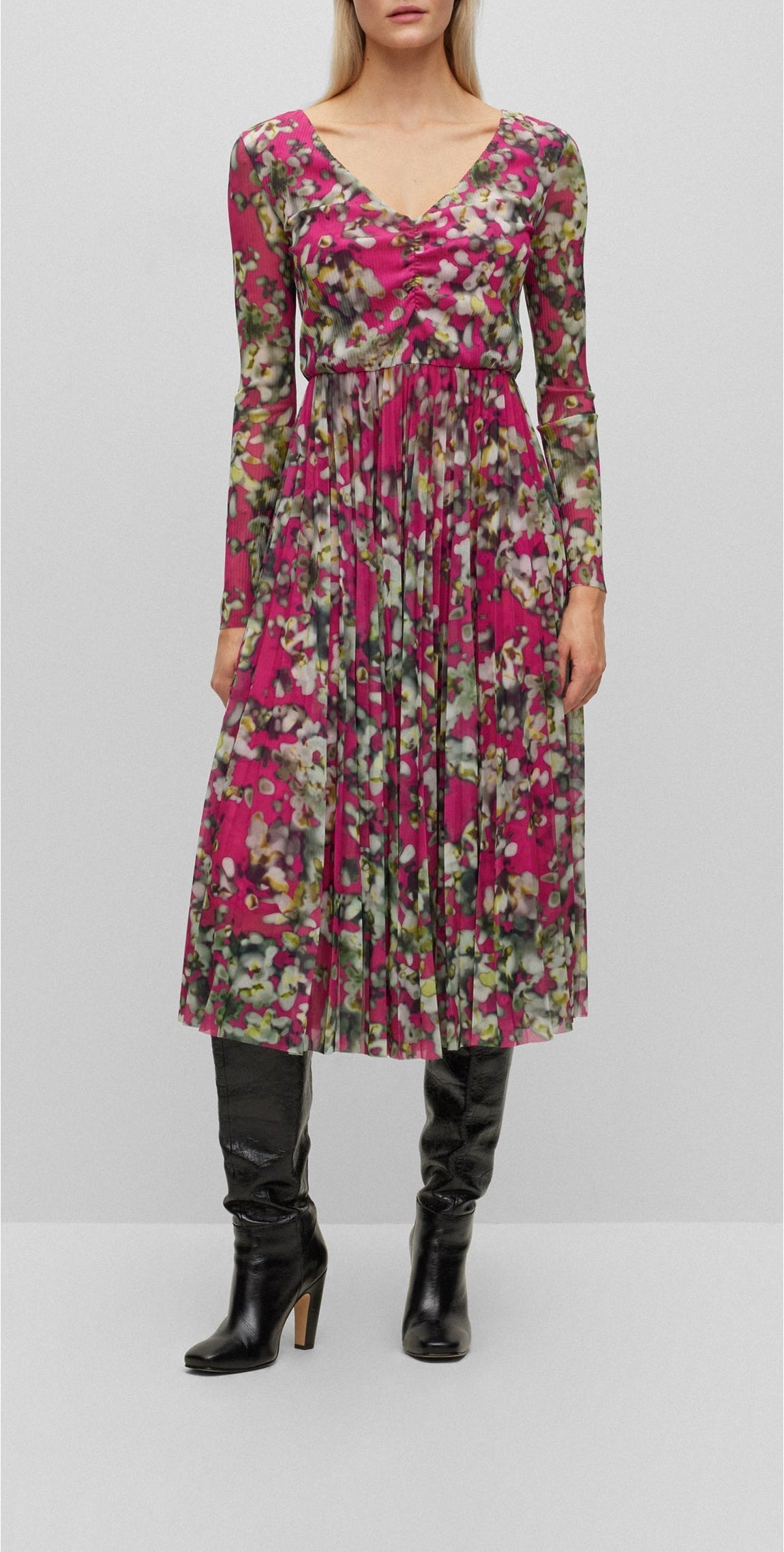 OPEN MISCELLANEOUS // JERSEY DRESSES ERLISSI_AOP