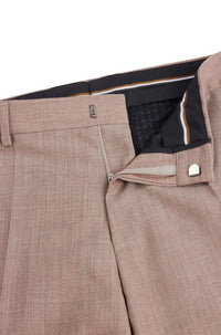 Genius wool trousers - Open Pink