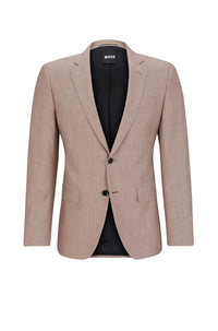 Huge wool blazer - Open Pink