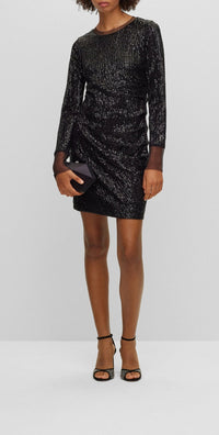 BLACK // JERSEY DRESSES EDEGRA1