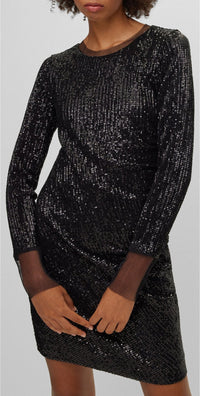 BLACK // JERSEY DRESSES EDEGRA1