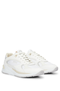 Skylar leather trainers - Natural
