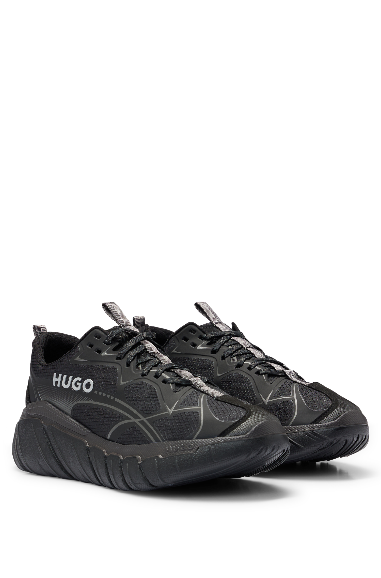 Cushioned trainers - Black